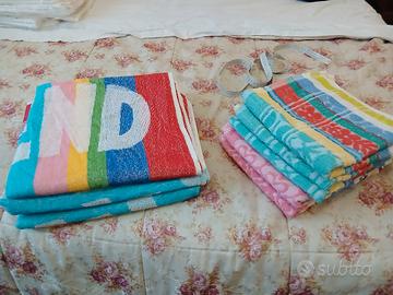 set asciugamani puro cotone 