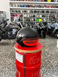 Casco Rodeo Drive Nero/Arancio Fluo Opaco