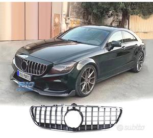 GRIGLIA MERCEDES CLS C218 14-18 NERO CROMATO