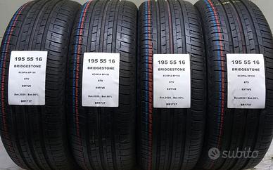 4 GOMME 195 55 16 BRIDGESTONE BR1737
