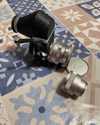 Leica Elmar 65mm con raro  Visoflex II M