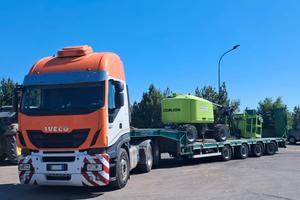 Iveco Stralis 560cv 6x4 e carrellone Bertoja 4 ass