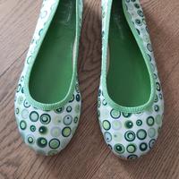 Ballerine pois verde tg 40