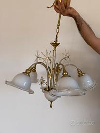 Lampadario Albani Milano sospeso