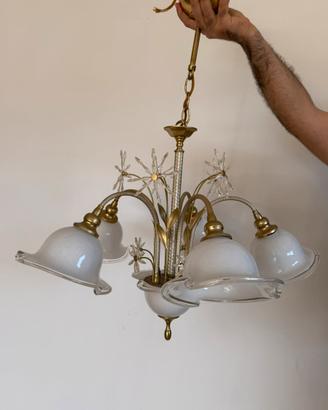 Lampadario Albani Milano sospeso