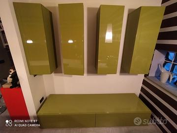 Parete attrezzata moderna