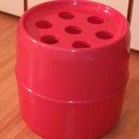 Portaombrelli Rosso Design Anni '80