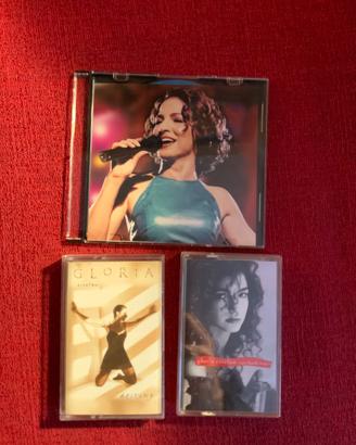 Gloria Estefan 1 dvd + 2 musicassette