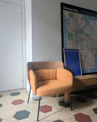 Poltrona Ikea BINGSTA  Vissle giallo scuro