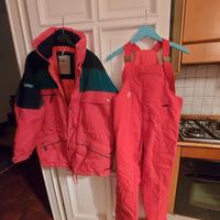 completo scii pantaloni e giacca TG.48