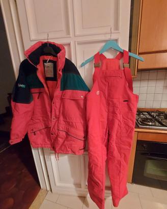 completo scii pantaloni e giacca TG.48