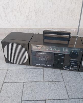 RADIO GRUNDIG PARTY CENTER 500