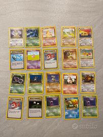 Lotto Carte Pokemon Vintage
