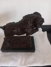 SCULTURA BRONZO ARIETE 32° RGT CARRI "ARIETE"