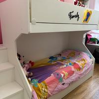 letto a castello con 3 letti a soppalco marca zg