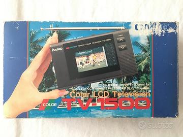 Casio Tv 1500 portatile anni '80