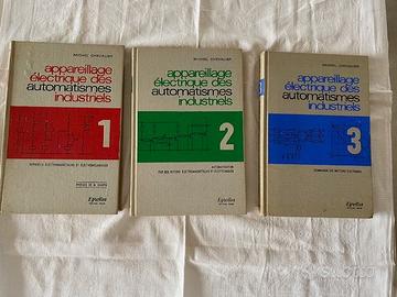 Lotto 3 Volumi Vintage "Appareillage électrique"