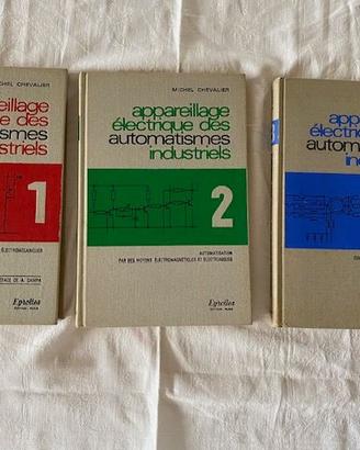 Lotto 3 Volumi Vintage "Appareillage électrique"