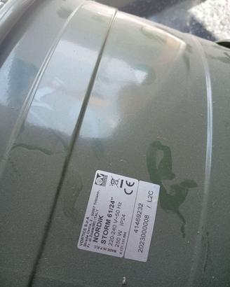 Ventilatore  vortice Nordik Storme 6124