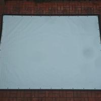 Schermo proiezione 160" con struttura in alluminio