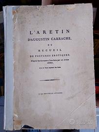 L Arétin d'Augustin Carrache. Raro