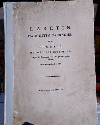 L Arétin d'Augustin Carrache. Raro