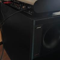 home cinema,amplificatore con le casse BOSE