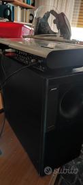 home cinema,amplificatore con le casse BOSE