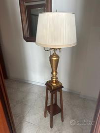 Lampada Via Veneto con 3 punti luce + appoggino
