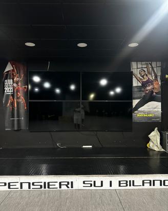 Ledwall tv 75 pollici full Hd  x4 con centralina