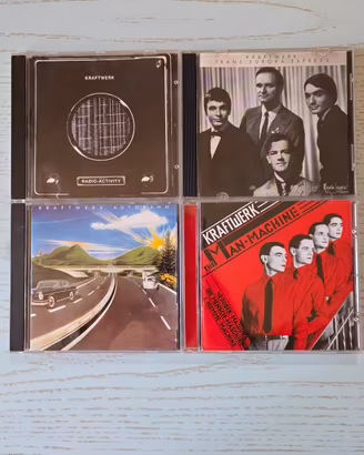 Lotto 4 CD Kraftwerk 