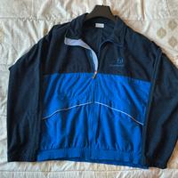 Sergio Tacchini Giacca Blu 90s Vintage Originale