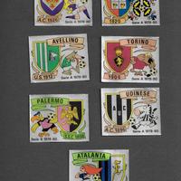 LOTTO 7 SCUDETTI NUOVI con VELINA 1979-80