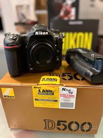 Nikon D500 + mb-d17