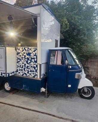 Ape pizza piaggio food truck