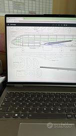 Aeromodello di balsa a320