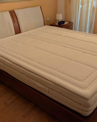 Letto Contenitore Ciliegio Massiccio completo