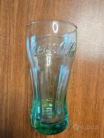 Set 6 bicchieri Coca-Cola vetro Contour Verde
