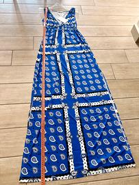 Vestitino lungo S/M estivo  blu Royal Zing