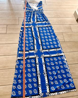 Vestitino lungo S/M estivo  blu Royal Zing