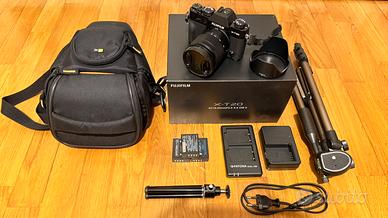 Fujifilm XT-20 obiettivo XC 16-50 accessori