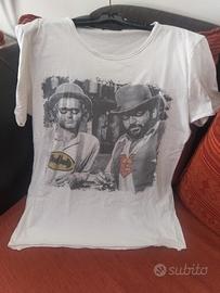 T-shirt L made in Italy,cotone Bud Spencer T.Hilll