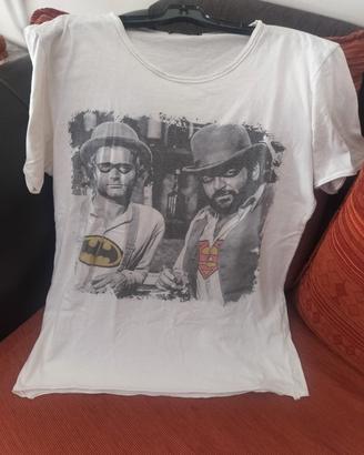 T-shirt L made in Italy,cotone Bud Spencer T.Hilll