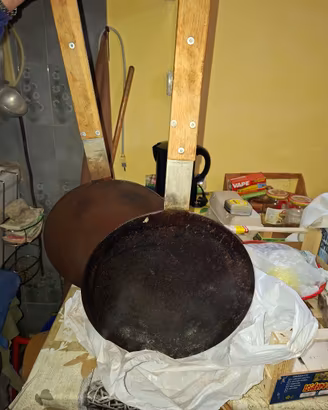 COPPIA DI COTTE/STAMPI ACCIAIO DIAM. 30 ACCIAIO