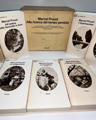Marcel Proust - Cofanetto 7 Libri Completo