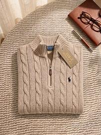 Maglione Polo Ralph Lauren in maglia a trecce