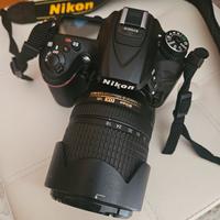 nikon d7200 più obiettivo 18-140