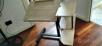 Tavolino porta PC regolabile 