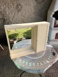 Armadietto bagno contenitore con specchio