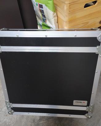 Proel 19'' wooden rack case 2u - CR102BLKM